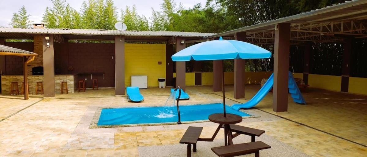 Chacara Charmosa Com Piscina, Campo De Futebol Villa Guaratinguetá Eksteriør billede